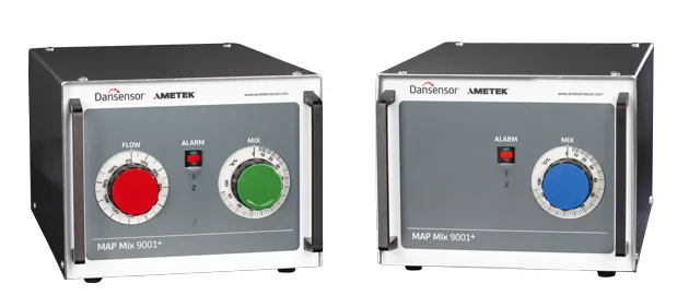 Dansensor MAP Mix 9001+ – Mezclador mecánico de 2 gases para envasadoras de baja capacidad (foto 2) – Alfa Instrumentos