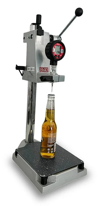 H5K5 VM.X5 – en soporte con una botella de cerveza – Alfa Instrumentos