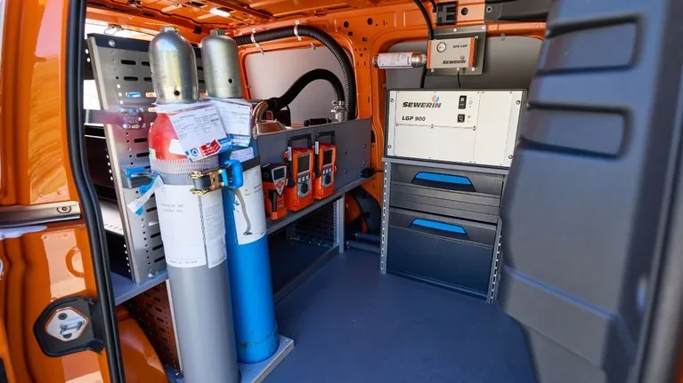 Sewerin LaserGasPatroller LGP 900 – Sistema láser montado en vehículo para inspeccionar redes de gas (foto 2) – Alfa Instrumentos
