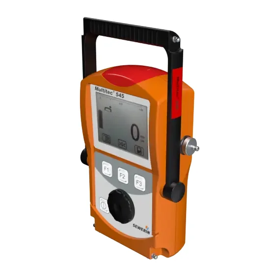 Sewerin Multitec 545 – Detector multigás portátil para biogás y gases de proceso (foto 2) – Alfa Instrumentos