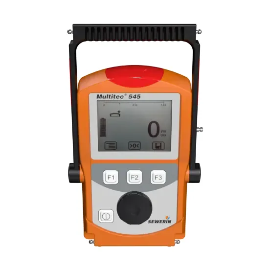 Sewerin Multitec 545 – Detector multigás portátil para biogás y gases de proceso