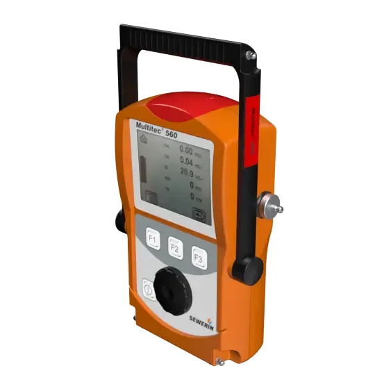 Sewerin Multitec 560 – Equipo combinado de aviso y medición de gases para biogás (foto 2) – Alfa Instrumentos
