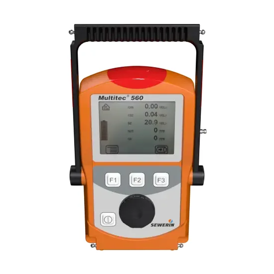 Sewerin Multitec 560 – Equipo combinado de aviso y medición de gases para biogás – Alfa Instrumentos