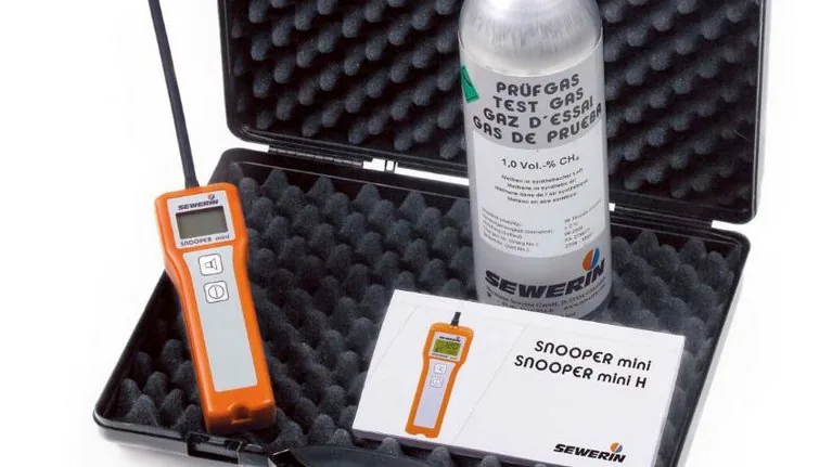 Sewerin Snooper Mini – Detector de gas compacto para buscar fugas en instalaciones a la vista (foto 3) – Alfa Instrumentos
