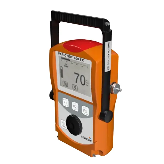 Sewerin Variotec 400 EX – Detector de gas portátil y básico para controles e inspecciones de rutina (foto 2) – Alfa Instrumentos